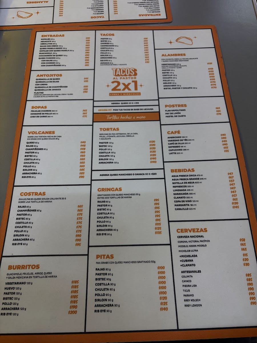 Chinampita Reforma Menu - Image 1