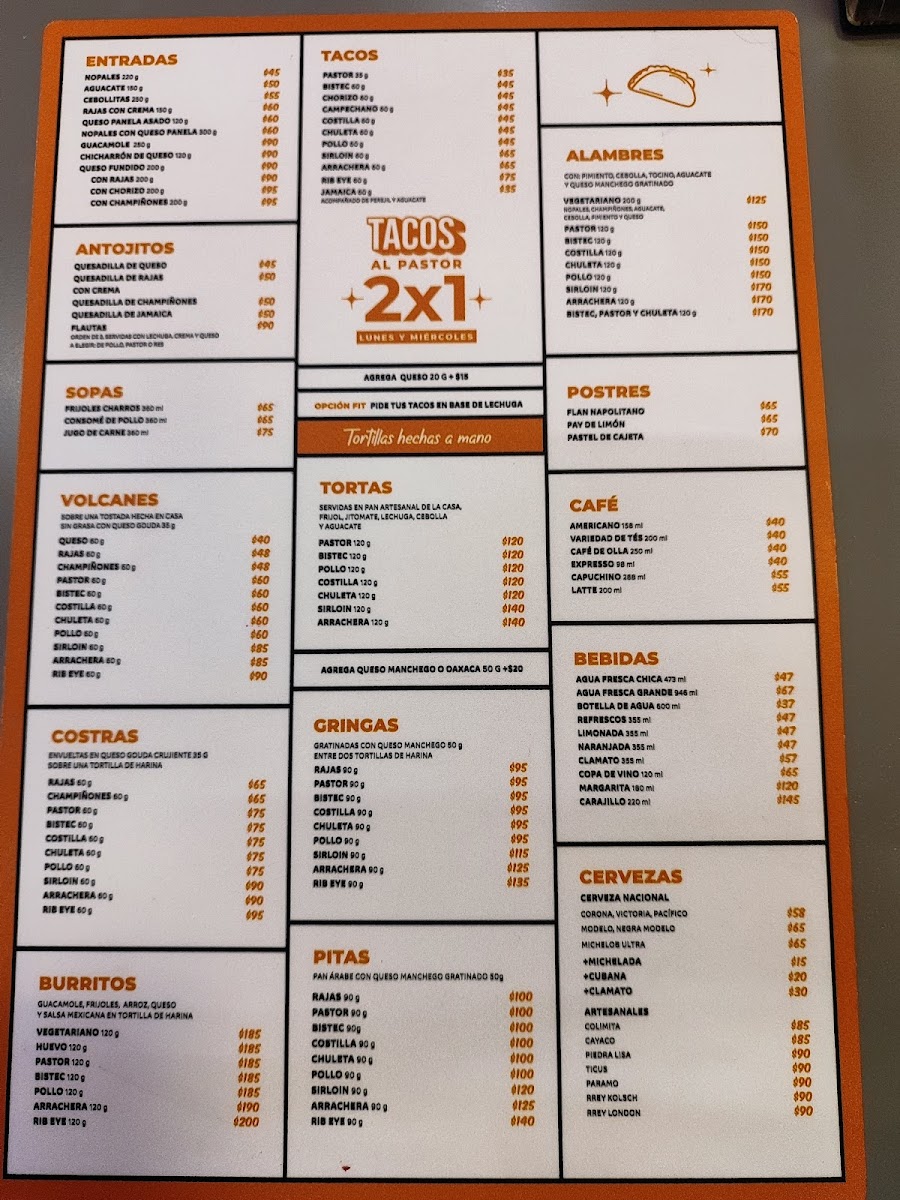 Chinampita Reforma Menu - Image 2